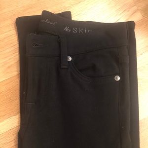 7 For All Mankind The Skinny Black Legging Jean